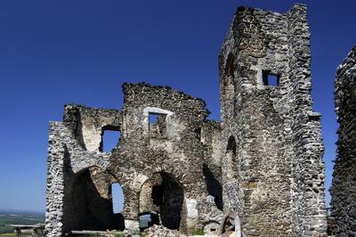 Somlói Vár-stock-foto