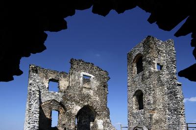 Somlói Vár-stock-foto