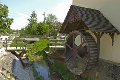 Kapolcs, Szaller-vízimalom-stock-foto