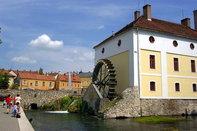 Tapolca, Malom-tó-stock-foto