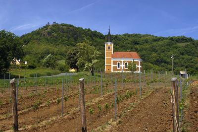 Szent György-hegyi Lengyel-kápolna-stock-foto