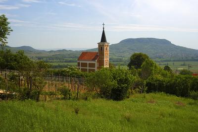 Szent György-hegyi Lengyel-kápolna-stock-foto