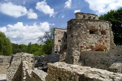 Nagyvázsony, Kinizsi-vár-stock-foto