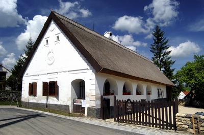 Nagyvázsony, Szabadtéri Néprajzi Múzeum-stock-foto