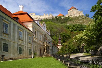 Sümeg, a Püspöki palota-stock-foto