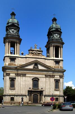 Pápa, Nagytemplom-stock-foto