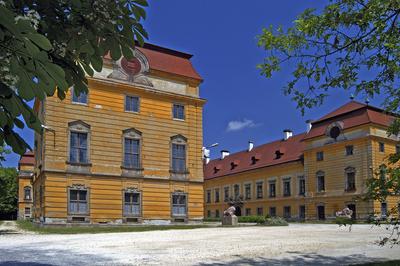 Pápa, Esterházy-kastély-stock-foto