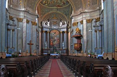 Pápa, Nagytemplom-stock-foto