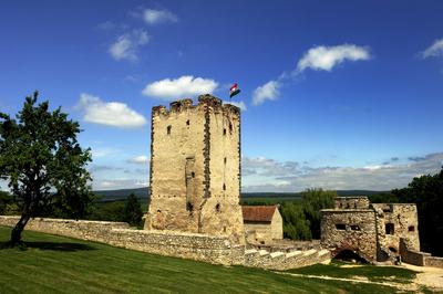 Nagyvázsony, Kinizsi-vár-stock-foto