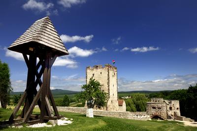 Nagyvázsony, Kinizsi-vár-stock-foto