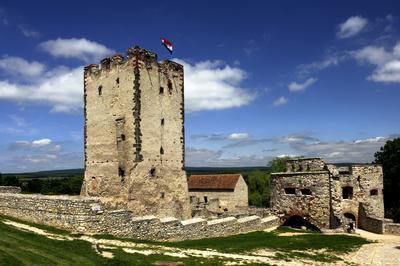 Nagyvázsony, Kinizsi-vár-stock-foto