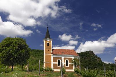 Szent György-hegyi Lengyel-kápolna-stock-foto