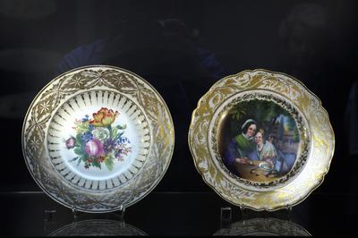 Herendi Porcelánmúzeum-stock-foto