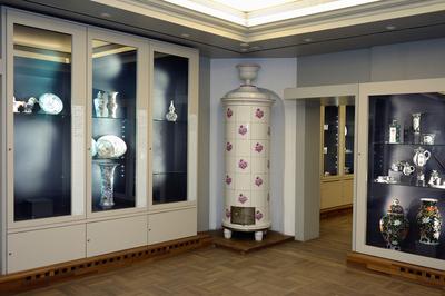 Herendi Porcelánmúzeum-stock-foto