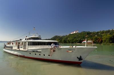 Tihany látványa-stock-foto