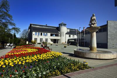 Hévíz-stock-foto