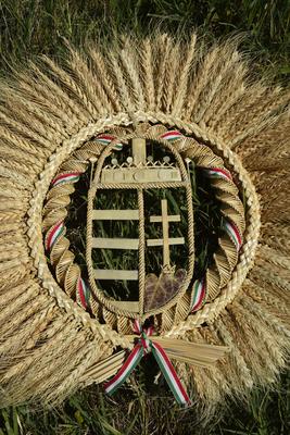 Jászapáti Aratónap-stock-foto