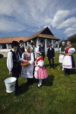 Húsvét Kazáron-stock-foto