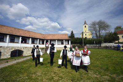 Húsvét Kazáron-stock-foto