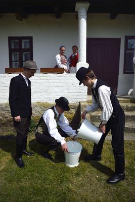 Húsvét Kazáron-stock-foto