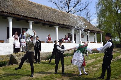 Húsvét Kazáron-stock-foto