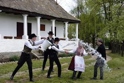 Húsvét Kazáron-stock-foto