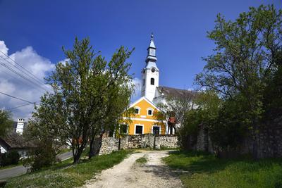 Köveskál-stock-foto