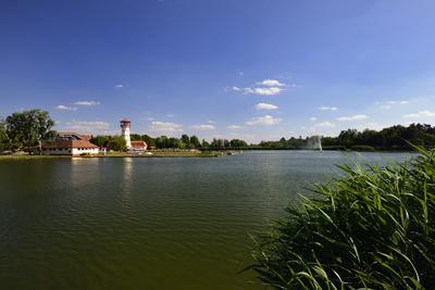 Gyopárosfürdő-stock-foto