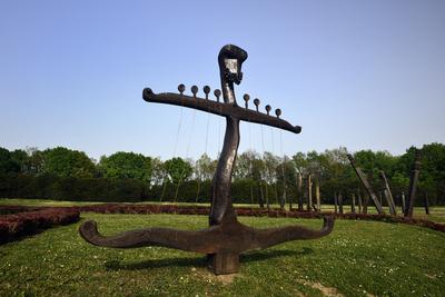 Mohácsi Történelmi Emlékhely-stock-foto