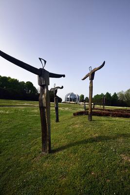Mohácsi Történelmi Emlékhely-stock-foto
