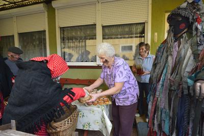 Tikverőzés Mohán-stock-foto