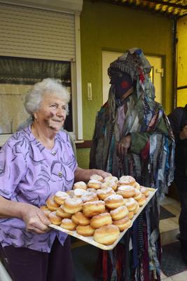 Tikverőzés Mohán-stock-foto