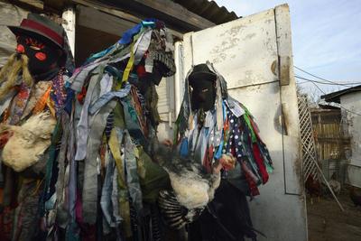 Tikverőzés Mohán-stock-foto