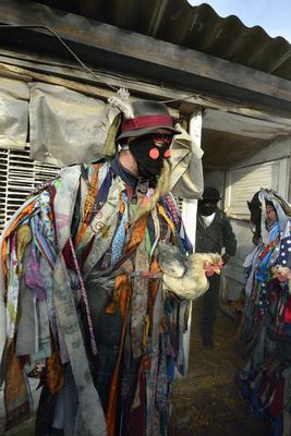 Tikverőzés Mohán-stock-foto