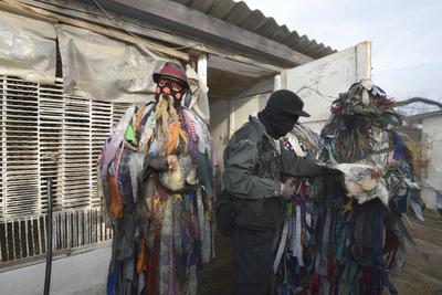 Tikverőzés Mohán-stock-foto