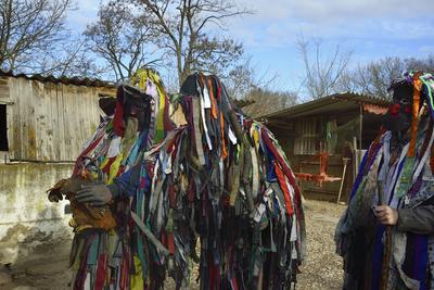 Tikverőzés Mohán-stock-foto