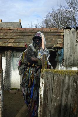 Tikverőzés Mohán-stock-foto