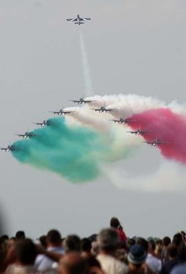 Repülőnap Kecskeméten-stock-foto