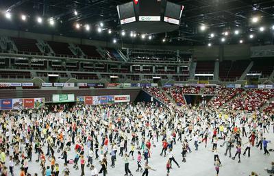 FittAréna a Budapest Sportarénában-stock-foto