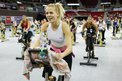 FittAréna a Budapest Sportarénában-stock-foto