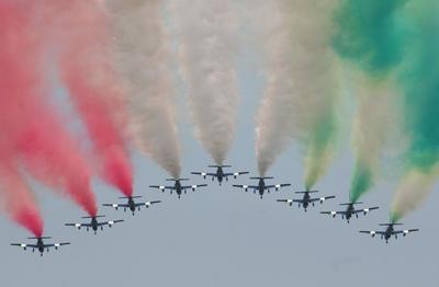 Repülőnap Kecskeméten-stock-foto