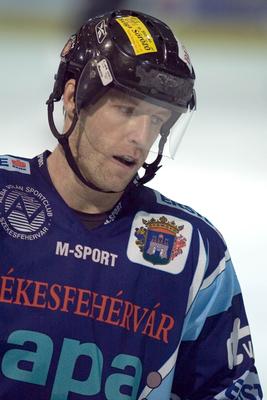 UTE-Alba Volán jégkorong mérkőzés-stock-foto