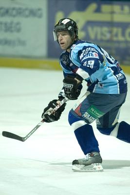 UTE-Alba Volán jégkorong mérkőzés-stock-foto