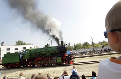 Vasúttörténeti Park-stock-foto