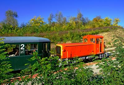 Vál-völgyi kisvasút-stock-foto