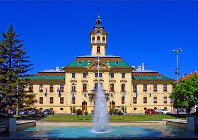 Szeged, Városháza-stock-foto
