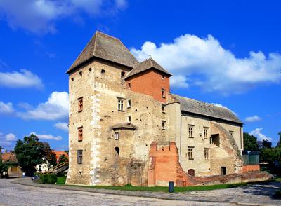 Simontornya, vár-stock-foto