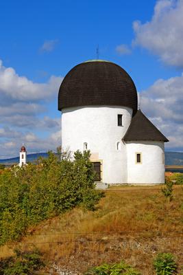 Öskü, kerektemplom-stock-foto