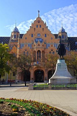 Kecskemét, Városháza-stock-foto
