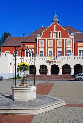 Hatvan, Városháza-stock-foto